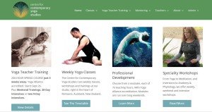 Yoga Teacher Trainig website