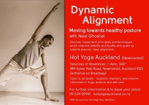 Dynamic Alignment, Moving Towards Healthy Posture, with Neal Ghoshal HOT YOGA NOV 2016-2