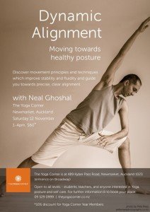 Dynamic Alignment, Moving Towards Healthy Posture, with Neal Ghoshal, Yoga Corner, Nov 2017