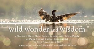 Wild Wonder Wisdom, an Open Floor Dance Retreat with Sacha Paddy, Mana Retreat
