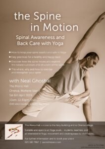 The Spine In Motion and Back Care Fundamentals with Neal Ghoshal, Waiheke Island, 6th April 2024 2