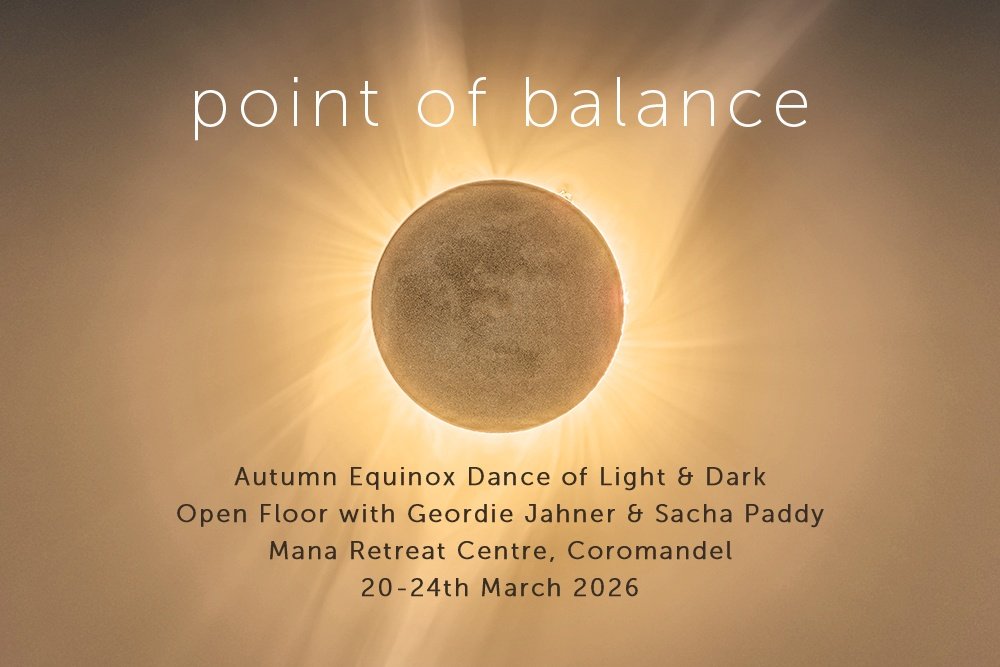 Point of Balance, Open Floor Retreat with Geordie Jahner and Sacha Paddy