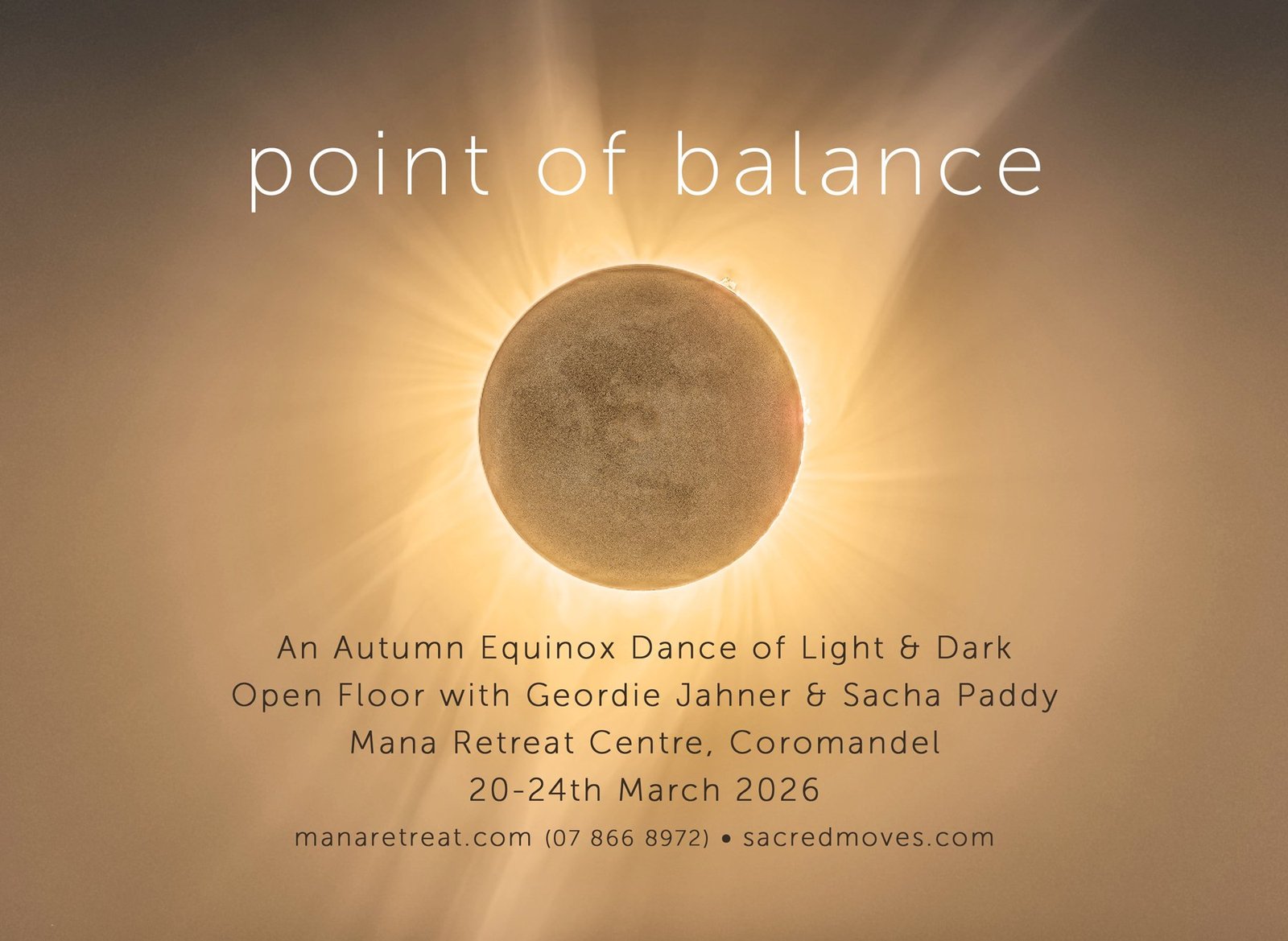 Point of Balance, an Open Floor Dance Retreat at Mana Retreat with Geordie Jahner and Sacha Paddy